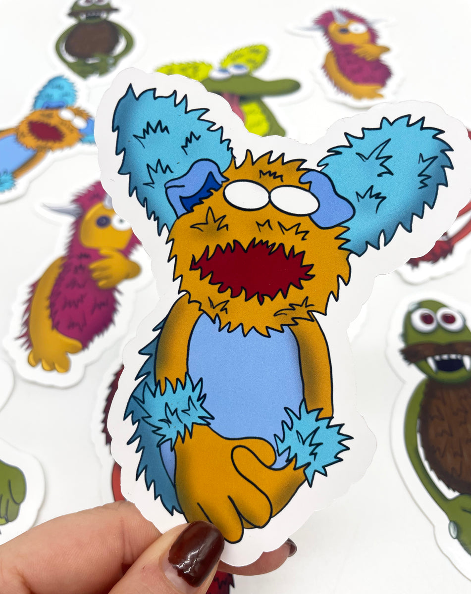 RFP2 GLOSSY PUPPET STICKER ECHO