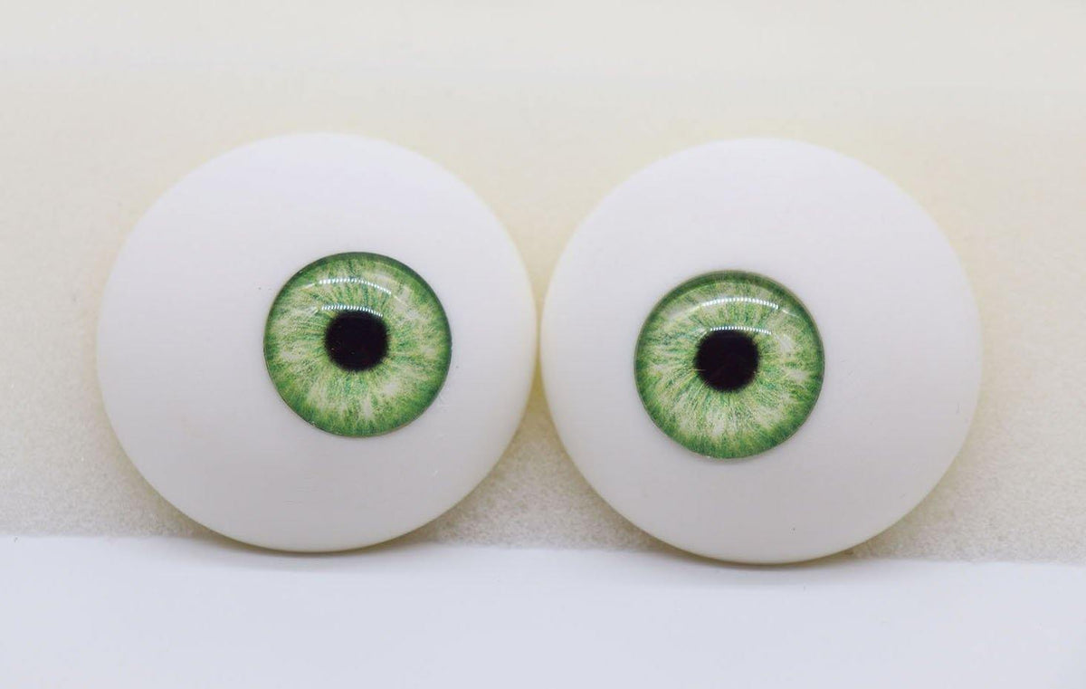 50mm Flat Puppet Eyes with Cabachon Iris - AMBER