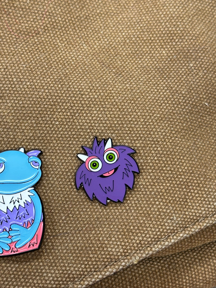 Gerble Hand Puppet Enamel Puppet Pin - #4 Tiny Gerble