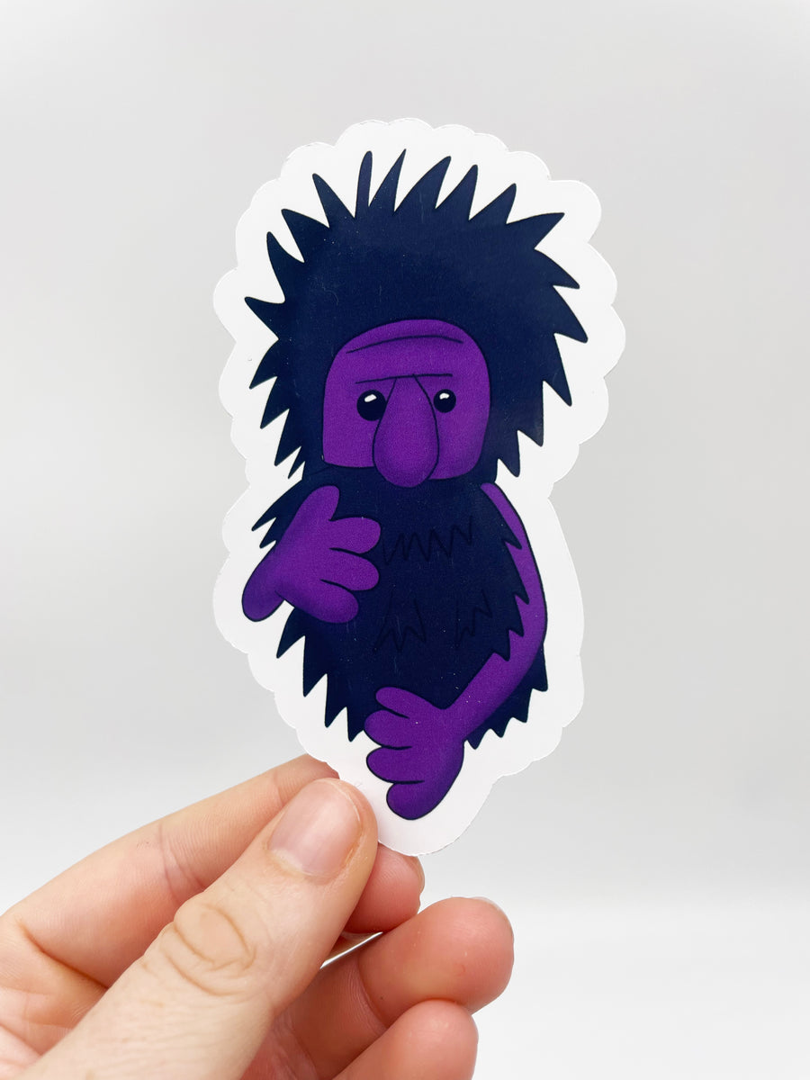 Sticker Puppet RFP#38 GLOSSY PUPPET STICKER - CHARLIE