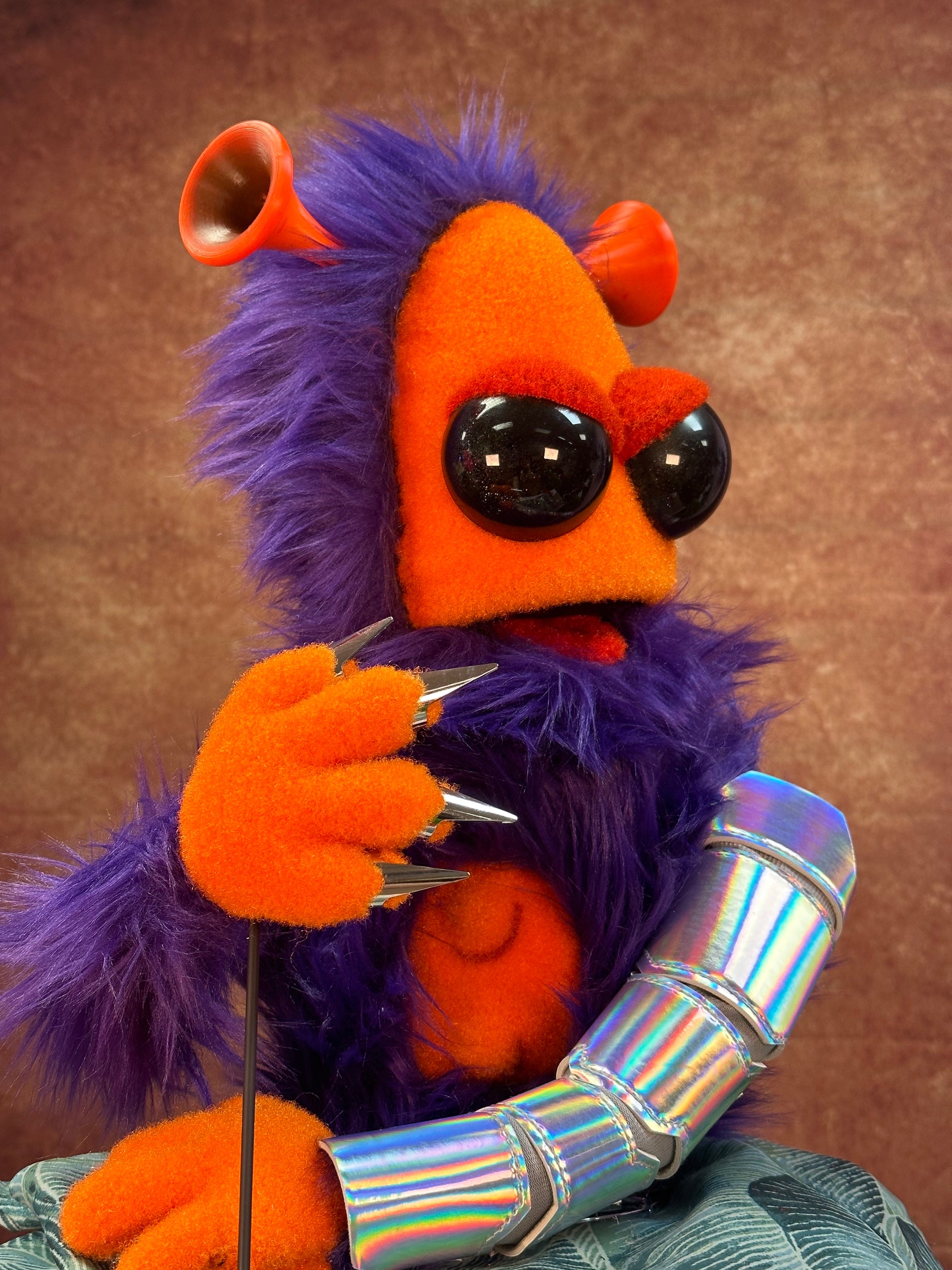 Professional Character Puppet - Evil Alien