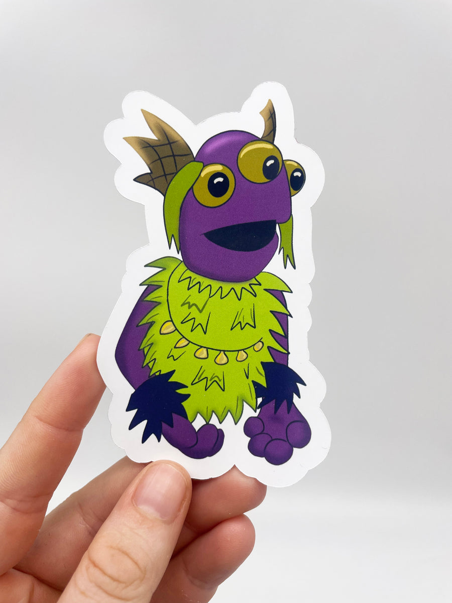 RFP#25 GLOSSY PUPPET STICKER - MARLIN