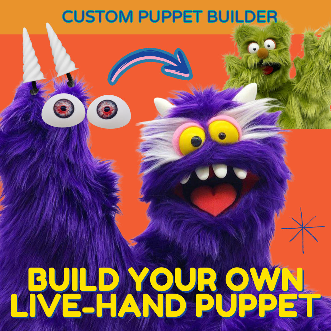 Custom Build Your Own Live-hand Puppet!