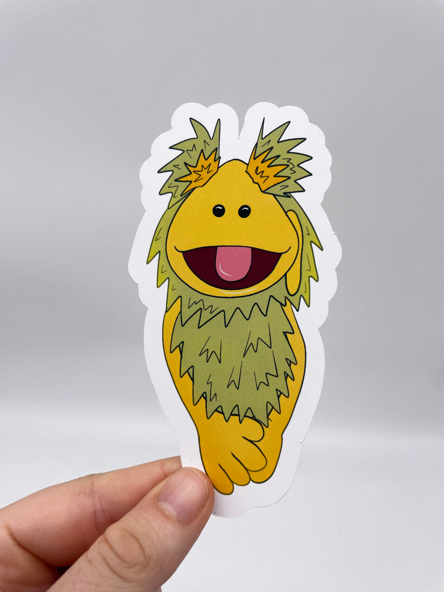 Sticker Puppet RFP#44 GLOSSY PUPPET STICKER - SPRIG
