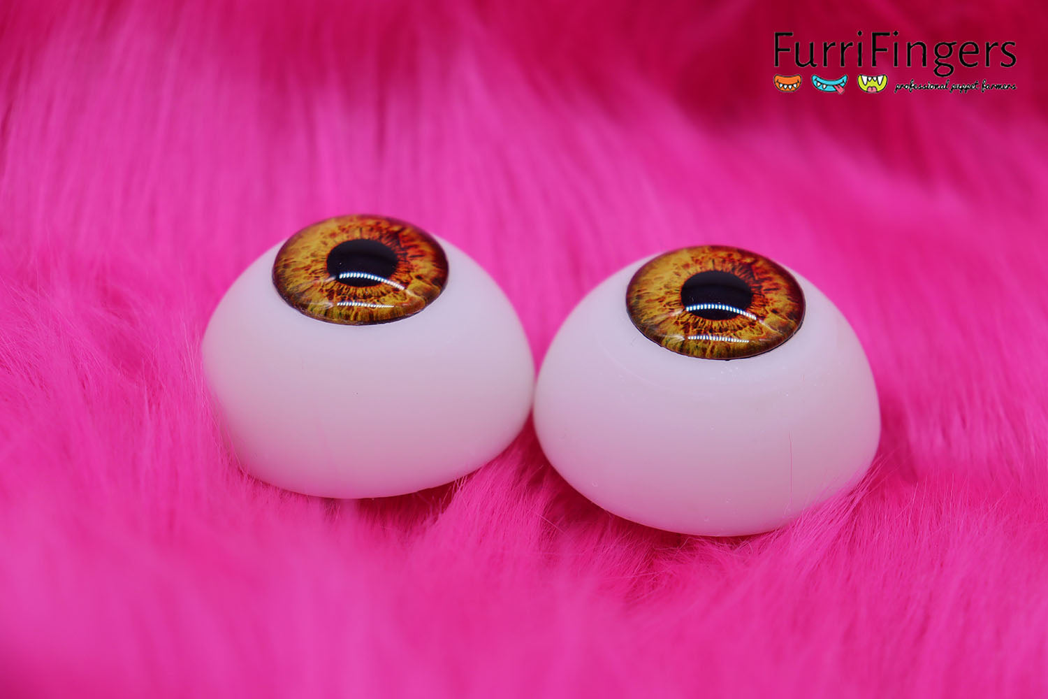 3D Printed 40mm Centred Puppet Eyes .stl file DIGITAL FILES